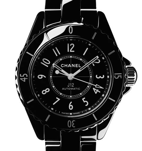 chanel j12 black|authentic chanel j12 watch.